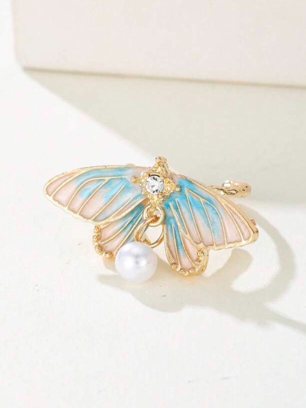 Moth Adjustable Versatile Finger Ring